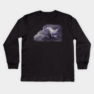 The Wraith Hunt Kids Long Sleeve T-Shirt